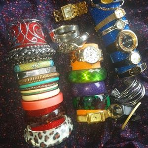 Watch and bracelet lot